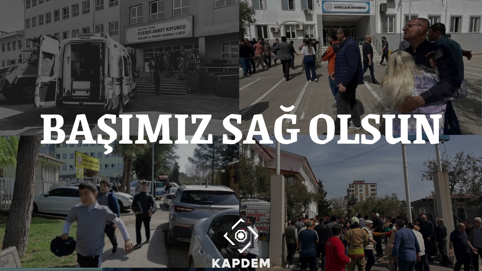 ACIMIZ VE YASIMIZ SONSUZ. BAŞIMIZ SAĞ OLSUN.